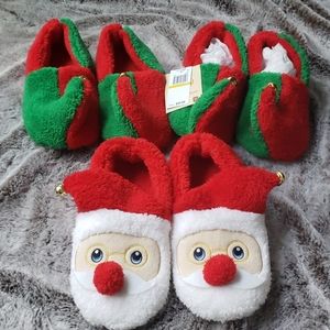 PJ Couture Elf & Santa Slippers